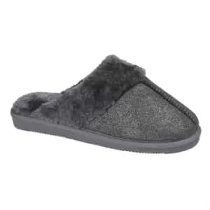Image of Sleepers Womens/Ladies Juliet Sparkle Slippers (3 UK) (Black)