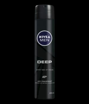 Image of Nivea Men Deep Dry and Clean Feel Antiperspirant Deodorant 250ml