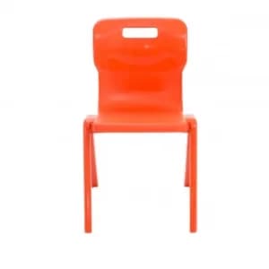 Image of TC Office Titan One Piece Chair Size 6, Orange