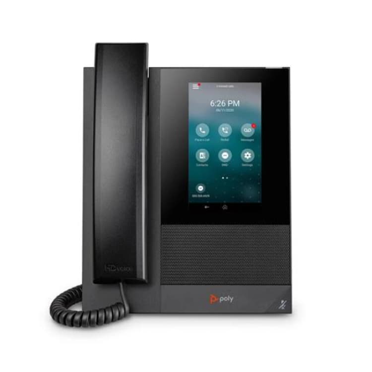 Image of POLY CCX 400 IP Phone Black Wired handset 24 lines LCD 12.7cm (5")
