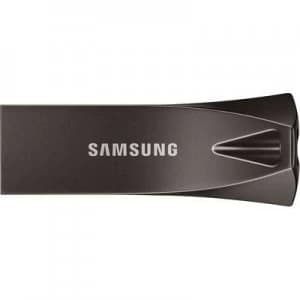 Image of Samsung BAR Plus USB stick 32GB Titanium grey MUF-32BE4/APC USB 3.1