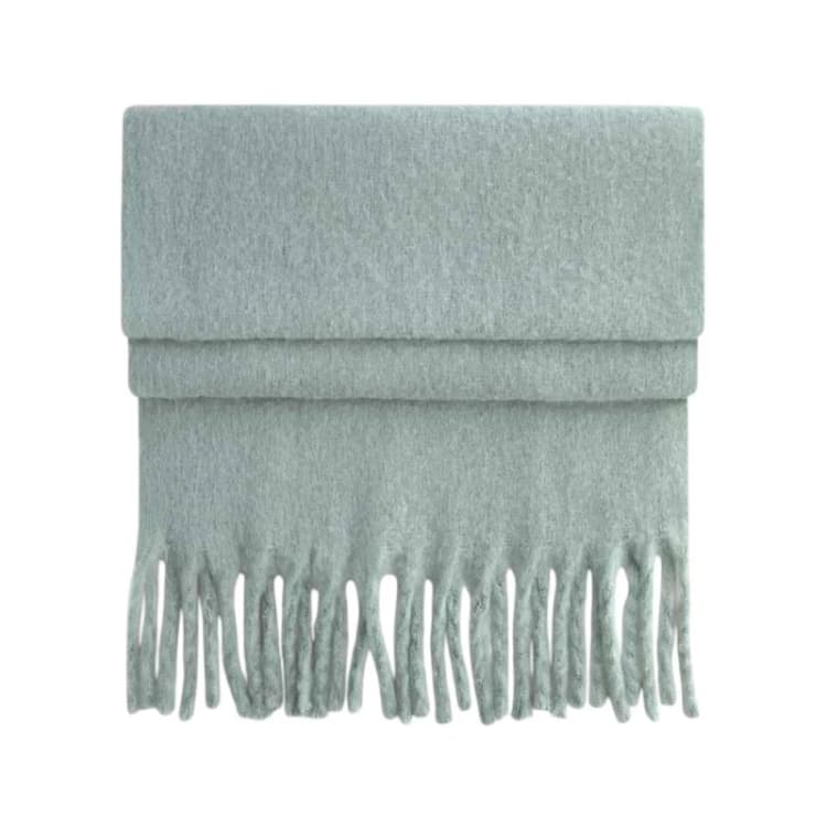 Image of Beechfield Womens Fluffy Scarf in Mint Mint Female One Size