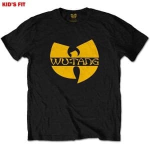 Image of Wu-Tang Clan - Logo Kids 9 - 10 Years T-Shirt - Black