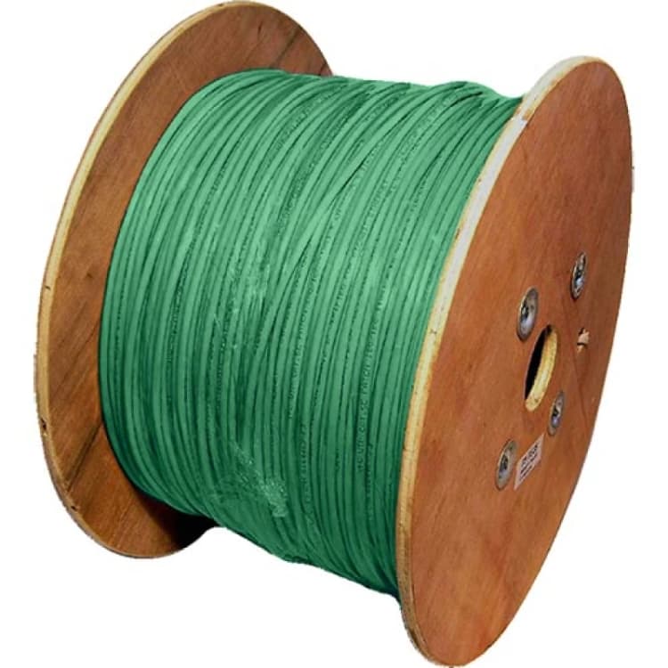 Image of Cablenet Cat6 Green F/UTP LSOH 26AWG Stranded Patch Cable 500m Reel