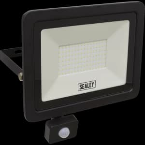 Image of Sealey Extra Slim PIR Sensor 100w LED Floodlight