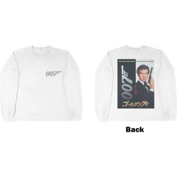 Image of James Bond 007 - Goldeneye Japanese Poster Unisex X-Large T-Shirt - White