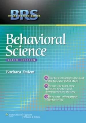 Image of Behavioral science by Barbara Fadem