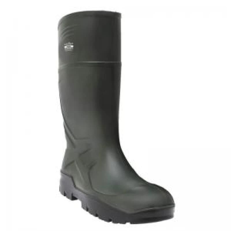 Image of Portwest PU Non Safety Wellington Boots FD90GNR44 Colour: Green