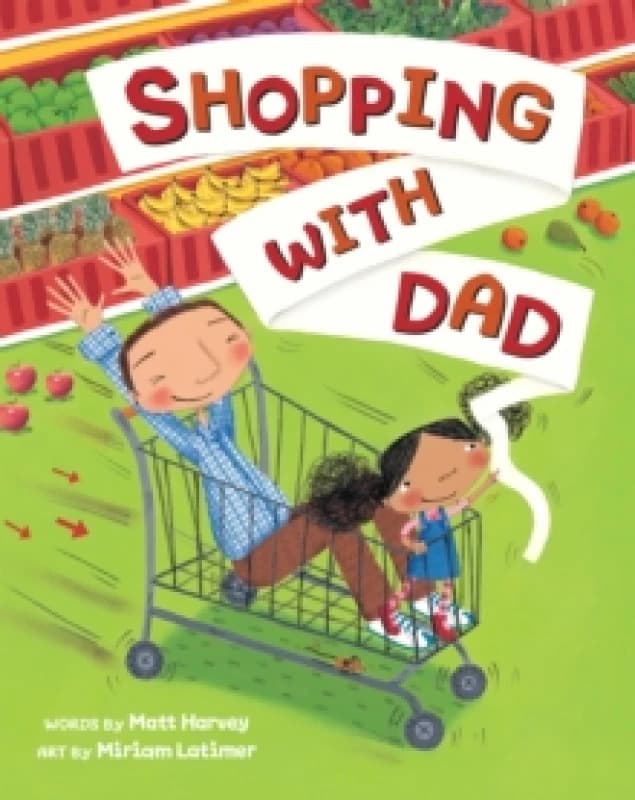 Image of Shopping with Dad by Matt Harvey Book