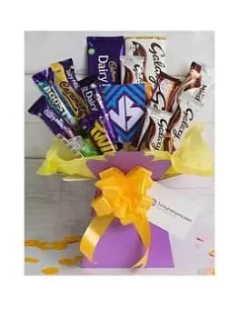 Image of Galaxy Vs Cadbury Chocolate Bouquet
