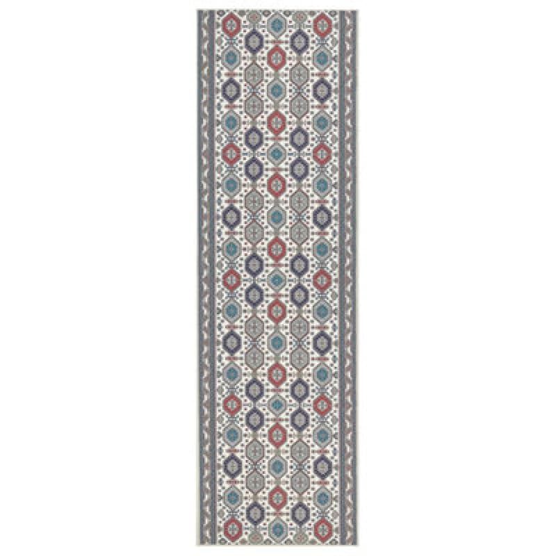 Image of Beliani Rug Hacilar Multicolour 60 X 200 Cm