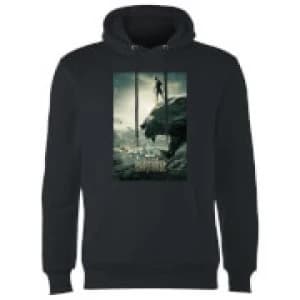 Image of Black Panther Poster Hoodie - Black