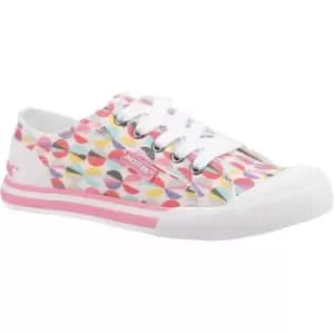Image of Rocket Dog Womens Jazzin Jixel Lace Up Casual Plimsolls UK Size 8 (EU 41)