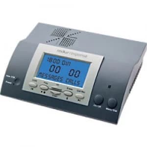 Image of Radius Digital Answering Machine RESPONSE Black, Silver
