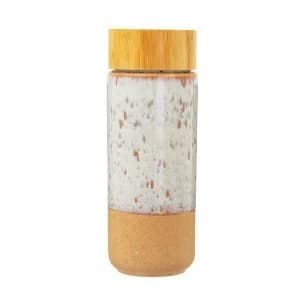 Image of Sass & Belle White Glaze Ceramic Bottle