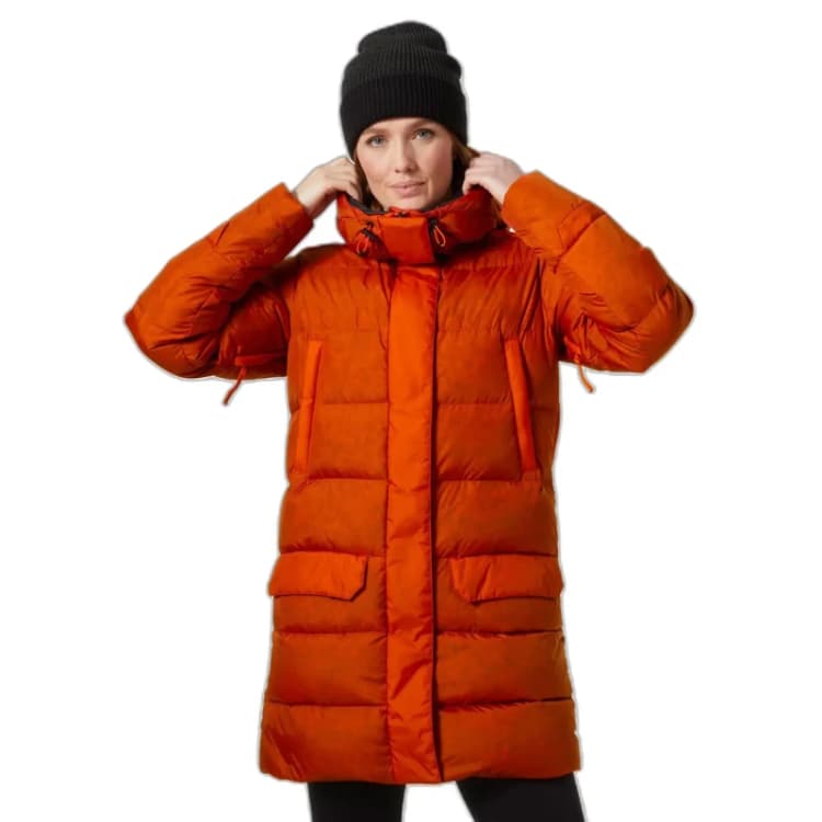 Image of Helly Hansen Puffer Jacket Helly Hansen Arctic Patrol H2 Flow Orange Female M