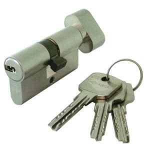 Image of Cisa Astral Euro Double Key and Thumbturn