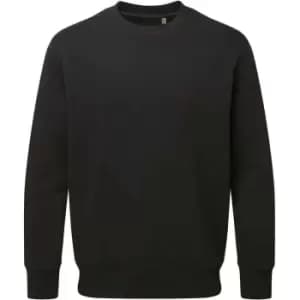 Image of Anthem Unisex Adult Organic Sweatshirt (3XL) (Black)