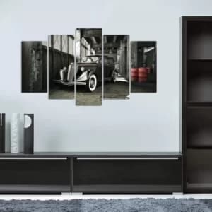 Image of 5M-52 Multicolor Decorative MDF Painting (5 Pieces)