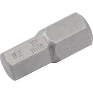 Image of Draper Expert Hexagon Screwdriver Bit 12mm 30mm Pack of 1