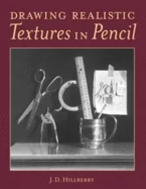 Image of drawing realistic textures in pencil