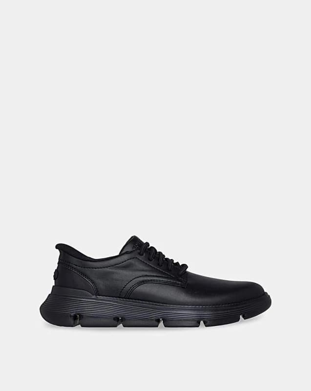 Image of Skechers Men Garza Duran Shoe in Black Size: 12 Black 12 Male 198376315351