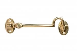 Image of Wickes Cabin Hook - Brass 152mm