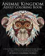 Image of animal kingdom adult coloring book a huge adult coloring book of 60 wild an