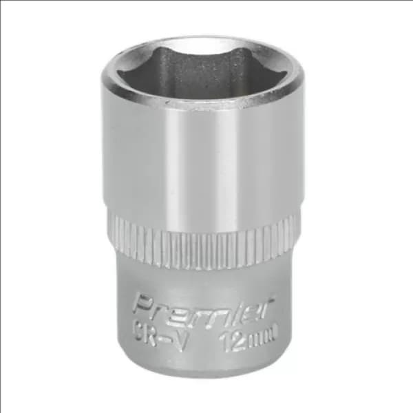 Image of Genuine SEALEY S1412 WallDrive® Socket 12mm 1/4Sq Drive