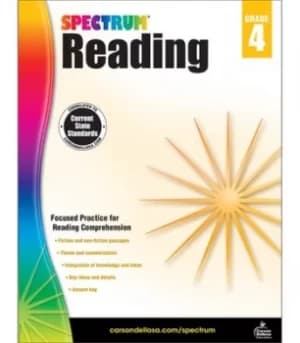 Image of Spectrum Reading Workbook Grade 4 by Spectrum