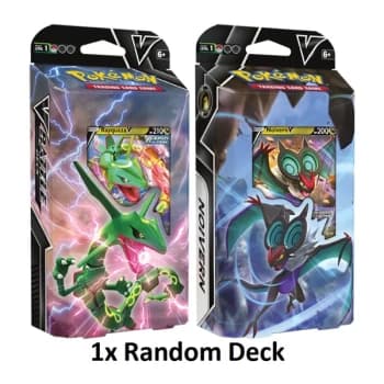Image of Pokemon TCG: Rayquaza V / Noivern V Battle Deck - One At Random