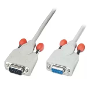 Image of Lindy RS232 Cable 9P-SubD M/F 5m