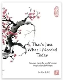 Image of That's Just What I Needed Today : Quotes from the world's most inspirational thinkers
