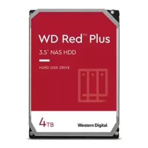 Image of Western Digital 4TB WD Red Plus 3.5" SATA Hard Drive WD40EFPX