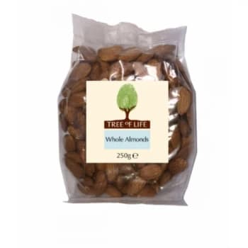 Image of Tree of Life Almonds - Whole - 250g x 6