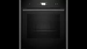 Image of Neff B64FS31G0B N90 Slide and Hide Built-In Electric Single Oven Graphite