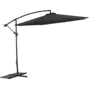 Image of Sturdi Round 3m Aluminium Cantilever Parasol (base not included) - Grey