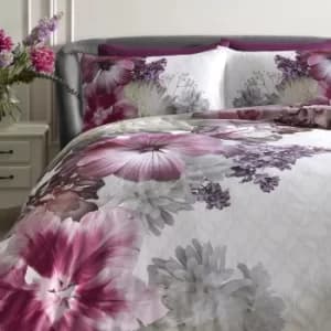 Image of Laurence Llewelyn-Bowen Mayfair Lady 100% Cotton Duvet Cover and Pillowcase Set MultiColoured