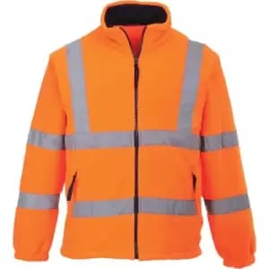 Image of Portwest Hi Vis Mesh Lined Fleece Orange 3XL