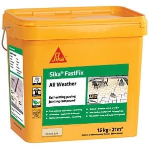 Image of Sika Fast Fix All Weather Jointing Paving Compound - Buff 15kg