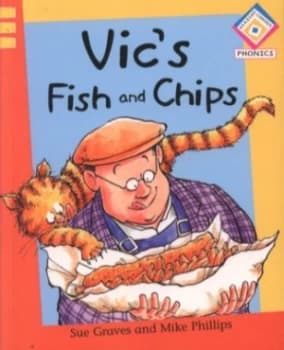 Image of Vics Fish and Chips by Sue Graves Paperback