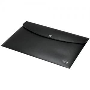 Image of Leitz Recycle Document Wallet A4 - Black - Outer carton of 10