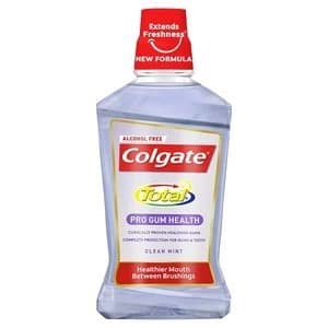 Image of Colgate Total Pro Gum Health Clean Mint Mouthwash 500ml