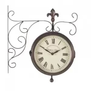 Image of Smart Garden Inside Out Marylebone Station Clock & Thermometer