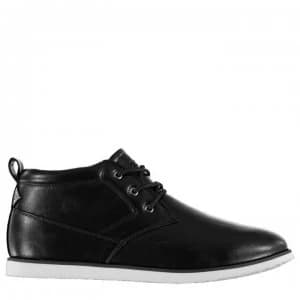 Image of Soviet White Chapel Mid Mens Boots - Black