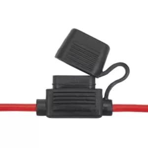 Image of Genuine SEALEY FHSP30 Standard Blade Fuse Holder Splashproof 30Amp Pack of 10