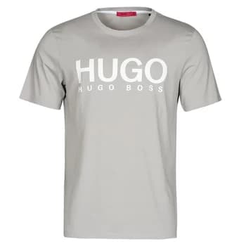 Image of Hugo Boss Dolive Large Logo T-Shirt Grey Size M Men