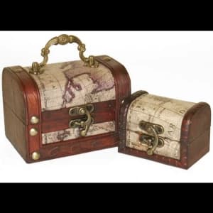 Image of Set of 2 Map Chests