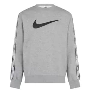 Image of Nike Repeat Crew Sweatshirt Mens - Grey