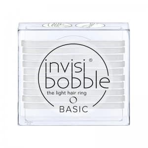 Image of Invisibobble The Light Hair Ring 10 Pack BASIC Crystal Clear